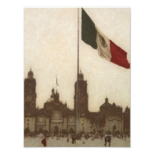 La Bandera 12 de la estafa del EL Zocalo del DF de Fotografia