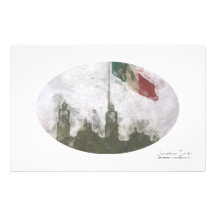 La Bandera 4 de la estafa del EL Zocalo del DF del Papeleria