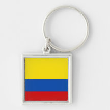 La bandera de Colombia Llaveros