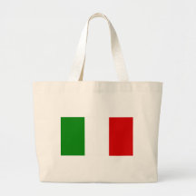 La bandera de Italia Bolsas De Mano