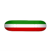 La bandera de Italia Patin