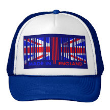 La bandera de la clave de barras colorea el diseño gorro