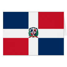 La bandera de la República Dominicana HACE Tarjeton