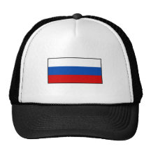 La bandera de Rusia Gorros Bordados