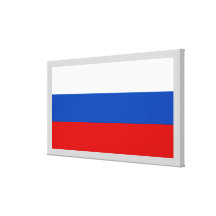 La bandera de Rusia Impresión En Lona