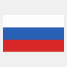 La bandera de Rusia Rectangular Altavoces