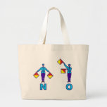 La bandera de Signalflaggen Nein señala ningún Bolsa