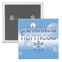 La bandera de Una Hermana Hermosa la Argentina col Pin