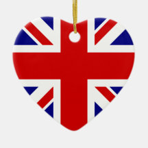 La bandera de Union Jack Adorno