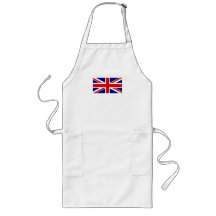 La bandera de Union Jack Delantales