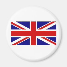 La bandera de Union Jack Imán