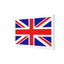 La bandera de Union Jack Impresión En Lona