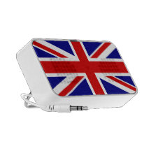 La bandera de Union Jack Portátil Altavoz