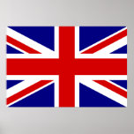 La bandera de Union Jack Posters