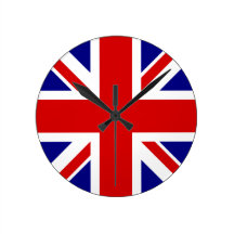 La bandera de Union Jack Relojes