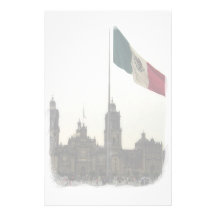 La Bandera Mexica de la estafa del EL Zocalo del D Papeleria De Diseño