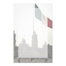 La Bandera Mexica de la estafa del EL Zocalo del D Papelería Personalizada