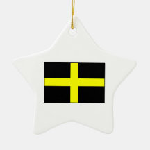 La bandera País de Gales Galés de St David Ornamento Para Reyes Magos