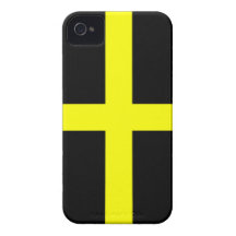La bandera País de Gales Galés de St David Case-Mate iPhone 4 Coberturas