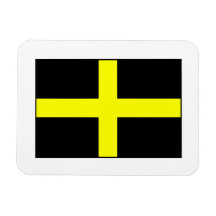 La bandera País de Gales Galés de St David Imán Flexible