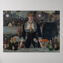 La barra en el Folies Bergere de Eduardo Manet Impresiones