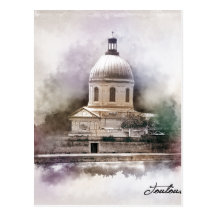 La Basílica Pez de San Pedro de Toulouse Postal
