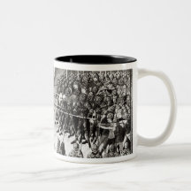 La batalla de Formigny Tazas