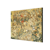La batalla de Jarnac Lona Envuelta Para Galerias
