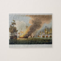 La batalla de Trafalgar, el 21 de octubre de 1805, Rompecabezas