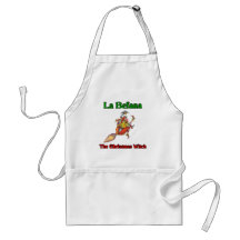 La Befana la bruja del navidad. Delantales