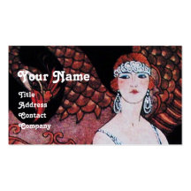 LA BELLEZA Y PHOENIX, DISEÑADOR DE MODA COMPONEN A TARJETAS DE VISITA