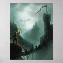 la bestia devuelve el poster de la fantasía