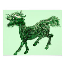 La bestia mítica *Green el dragón Design* Comunicados