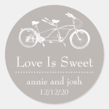 La bicicleta para el amor dos es etiquetas dulces 