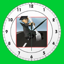 La bifurcación en el camino reloj de pared