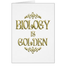 La BIOLOGÍA es de oro Tarjetón
