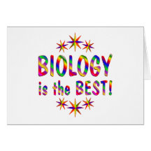 La biología es el mejor tarjetas