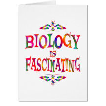 La biología es fascinadora felicitacion 