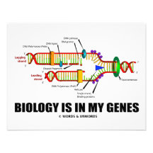 La biología está en mis genes (la réplica de la DN Comunicado Personalizado