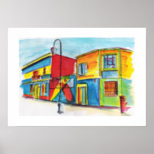 La Boca Poster