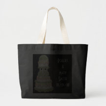La bolsa de asas adaptable del pastel de bodas