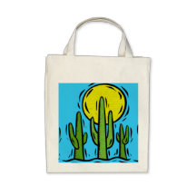 La bolsa de asas al sudoeste del diseño del cactus