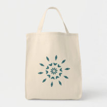 La bolsa de asas azul del florete bolsas