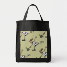 La bolsa de asas Characature del tema de HumorousT