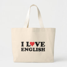 La bolsa de asas clásica inglesa del amor del vint