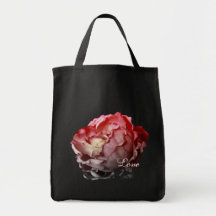 la bolsa de asas color de rosa