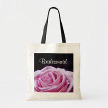 La bolsa de asas color de rosa rosada de la dama d