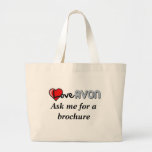 La bolsa de asas de AVON del amor