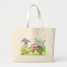 La bolsa de asas de hadas del arte de la fantasía 