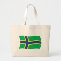 La bolsa de asas de la bandera de Vepsians